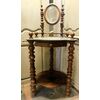 ARM183 - Toilette Piemontese in legno, epoca '800, cm L 60 x H 130 x P 50