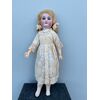 Doll with bisque head and papier-mâché body.Moving eyes.Germany     
