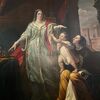 Pelagio Palagi ( 1775-1860). Incoronazione di Federico II di Svevia, con la madre Costanza D’Altavilla. La corona è ancora oggi conservata a Palermo. Misure h 270 cm x L 180 cm.