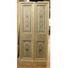 PTL637 - Porta Napoletana laccata, epoca '700, cm L 100 x H 222