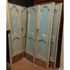 PTS831 - N.3  porte laccate a due battenti, epoca '700, cm L 111 x H 211