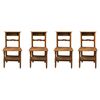 Set di  antiche sedie- inginocchiatoio - M/860-861 -