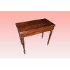 Tavolino da gioco stile Direttorio del 1800 in legno di palissandro