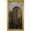 Scorcio del Naviglio a Milano