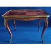Louis XV style coffee table in bois de rose and gilt bronze - France 19th century     