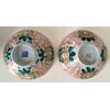 Pair of bowls in china porcelain - Ø 19 cm - 19th century     