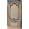 PTS839 - N.2 porte laccate centinate, epoca '800, cm L 128 x H 252