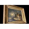 Quadro paesaggio, olio su tela - Luigi Filippo, XIX sec. 