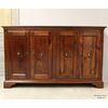 Antica credenza a 4 ante in noce (185 cm) - Italia epoca 700