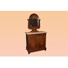 Comò Comoncino francese stile Carlo X con specchio del 1800