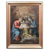 Dipinto: "La morte di San Giuseppe", '700