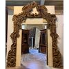 PAN394 - Portale in legno laccato, epoca '700, cm L 316 x H 388 x P 10