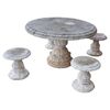 Set da giardino secolo XX tavolo e quattro sgabelli PREZZO TRATTABILE