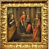 "Sacra conversazione"  Madonna col Bambino tra la Maddalena e Santa Lucia