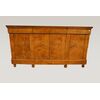 Antica credenza francese del 1800 stile Impero in radica di olmo 