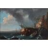 Francesco Fidanza (1747-  1819), Marina in Tempesta