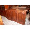 Servante Sideboard credenza inglese Vittoriana del 1800 in legno di mogano