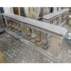 DARS596 - Coppia di balaustre in marmo, epoca '800, cm L 250 x H 85 x P 24