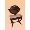 Toilette francese con piano in marmo stile Impero del 1800