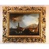 La tempesta sul faro, Claude-Joseph Vernet (Avignone, 1714 - Parigi, 1789) bottega