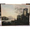 Marina delle torri - Paesaggio del '600 con squero, rovine e figure, da Salvator Rosa (1615 - 1673)