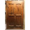 STIP244 - Stipo a muro in noce, epoca '700, cm L 130 x H 215 
