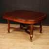 Large extendable mahogany table from the 1930s