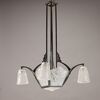 Lampadario Art Déco Degué Francia 1925-1935