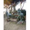 Magistrale coppia di Cavalli in bronzo - Altezza reale, scala 1:1