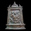 Pace in bronzo rappresentante la morte di Cristo realizzata da Galeazzo Mondella detto il Moderno XVI secolo