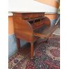 RIBALTA A RULLO IN NOCE STILE IMPERO EPOCA 800 ITALIA  cm 119xP56xH113