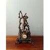 Scultura Liberty con orologio
