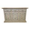 Credenza laccata in stile tirolese.