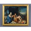 Giuseppe Gambarini (Bologna 1680 – 1725), Loth e le figlie, olio su tela
