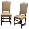 Pair of spool chairs, 17th century     