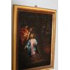 Antico dipinto XVIII sec “ Gesù nell orto degli ulivi “ cornice antica. Mis 53 x39 Olio su tela 