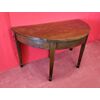 Large half-moon table
