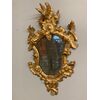 Antica specchiera foglia Oro Italia centrale epoca  XVIII sec. Mis 86 x 54