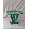 Elegante tripode in malachite da centro - H 27 cm