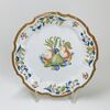 Piatto in maiolica Antonibon di Nove di Bassano , XVIII secolo VENDUTO