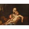 XVII-XVIII secolo, Cerchia di Carlo Cignani (1628 – 1718)  Madonna con Bambino e San Giovannino
