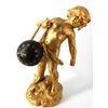 Orologio scultura Auguste Moreau 1890