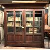 LIB151 - Libreria antica in legno, epoca '800, misura massima cm L 215 x H 215