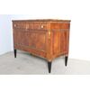 Antica splendida credenza Impero 1830 noce Umbria.  Mis 129 x 57  Servante