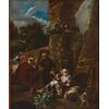 Ambito di Pieter Van Laer, XVII secolo, Scena di elemosina