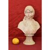 SCULTURE ANTICHE IN ALABASTRO, SCULTURA  ANTICA DI DONNA, EPOCA FINE XIX SECOLO. (STAL83)