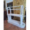 Portasella in rovere laccato dell'Ottocento