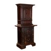 Credenza con Pensile Neobarocco Emilia Fine XIX Secolo