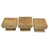 Tre antichi capitelli sciolti in legno - M/321 -