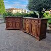 Coppia di Credenze Bolognesi in Noce del 700
